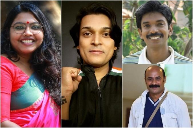 Sreelakshmi Arakkal, Rahul Eeswar, Santhosh Pandit, Rahul Hebbar Bigg Boss malayalam