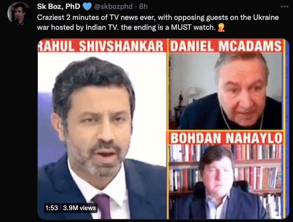 News anchor goes all guns blazing against wrong panelist; gets brutally trolled [watch viral video]