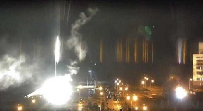 Fire at Ukrainian nuclear power plant Fire at Ukrainian nuclear power plant