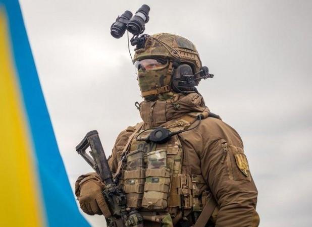 Ukrainian soldier.