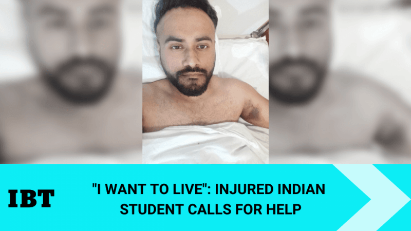 Indian student survives bullet injuries in Ukraine; calls for help as no support from embassy Indian student survives bullet injuries in Ukraine; calls for help as no support from embassy