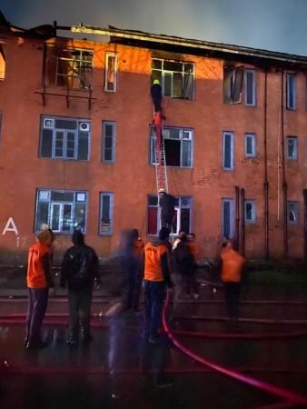 Fire at Srinagar hosp