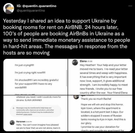 Airbnb bookings