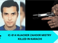 IC-814 hijacker killed in PAK