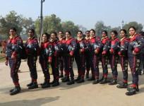 BSF all women daredevils bike riders embark on 5280km drive to Kanyakumari