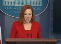 Whit House press secretary Jen Psaki is seen answering questions in a press briefing at the White House in Washington on Dec. 2, 2021 in this image captured from the website of the White House.(Yonhap/IANS)