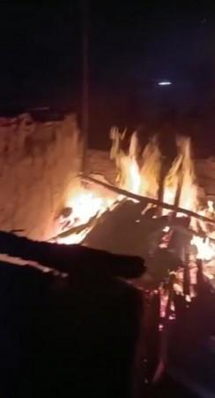 Seven people lost their lives after fire broke out in Delhi's Gokalpur village area on late Friday night.