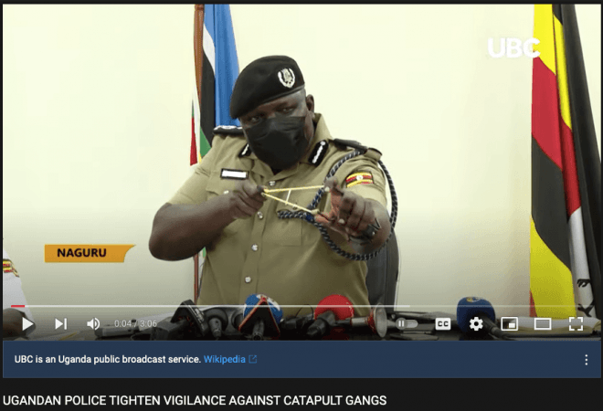 Fact check: Truth behind Uganda cop hitting news reporter with catapult