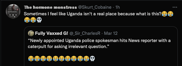 Fact check: Truth behind Uganda cop hitting news reporter with catapult