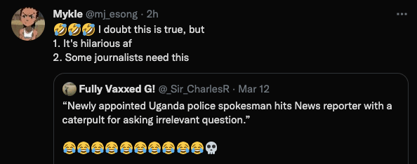 Fact check: Truth behind Uganda cop hitting news reporter with catapult