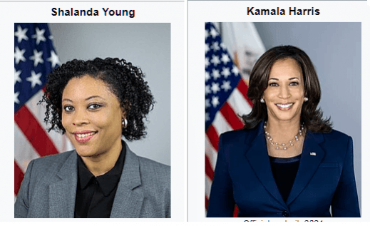 Kamala harris,Shalanda Young/Wikipedia Kamala harris,Shalanda Young