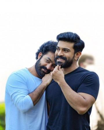 NTR and Ram Charan NTR and Ram Charan