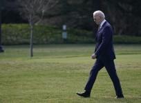 U.S. President Joe Biden leaves the White House in Washington, D.C. March 8, 2022 (File photo)