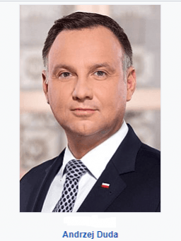 Poland President Andrzej Duda/Wikipedia Poland President Andrzej Duda