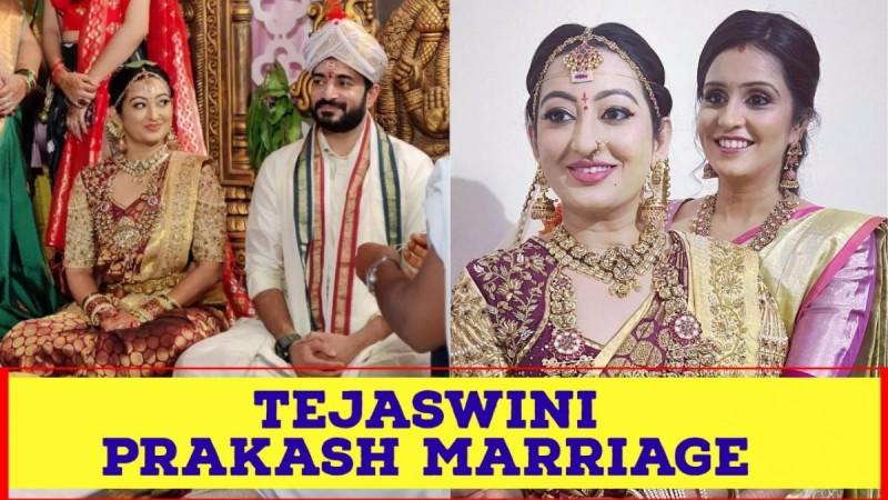 Tejaswini Prakash Marriage: Check Out Kannada Actress' Wedding Photos. Tejaswini Prakash Marriage: Check Out Kannada Actress' Wedding Photos