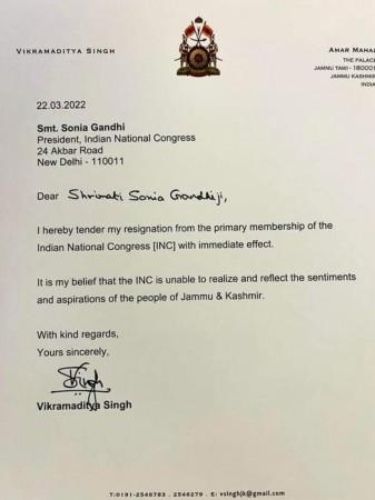 Resignation