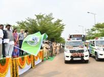 Women safety: Andhra CM flags off 163 DISHA patrolling vehicles