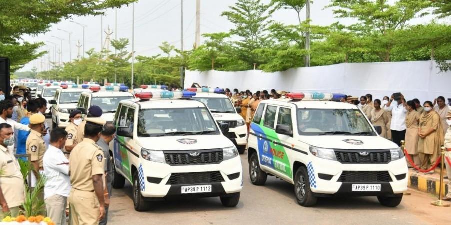 Women safety: Andhra CM flags off 163 DISHA patrolling vehicles