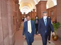 NSA Ajit Doval with Chinese Foreign Minister