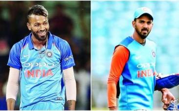 Hardik Pandya and KL Rahul