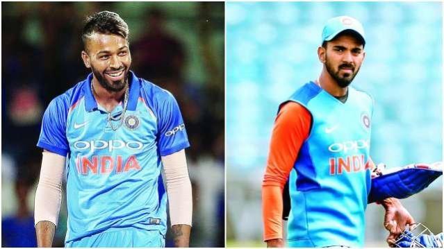 Hardik Pandya and KL Rahul