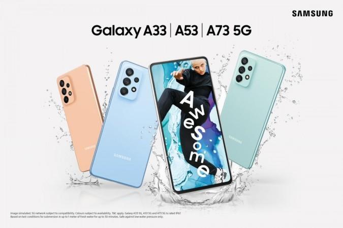 Samsung on Tuesday announced the addition of five new models Galaxy A13, A23, A33 5G, A53 5G, A73 5G to its Galaxy A series portfolio in India.