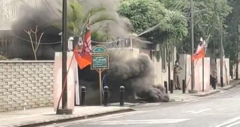Minor explosion creates scare in Bengaluru during Amit Shah visit Minor explosion creates scare in Bengaluru during Amit Shah visit