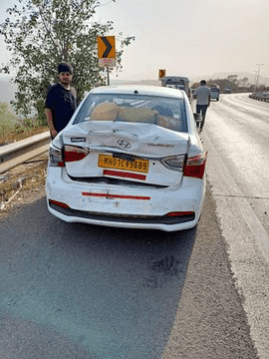 Malaika Arora's car accident