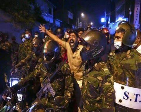Sri Lankan military denies arrival of Indian troops amid crisis