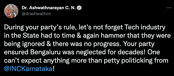 B'luru vs Hyderabad; DK Shivakumar's challenge gets harsh reality check [details]