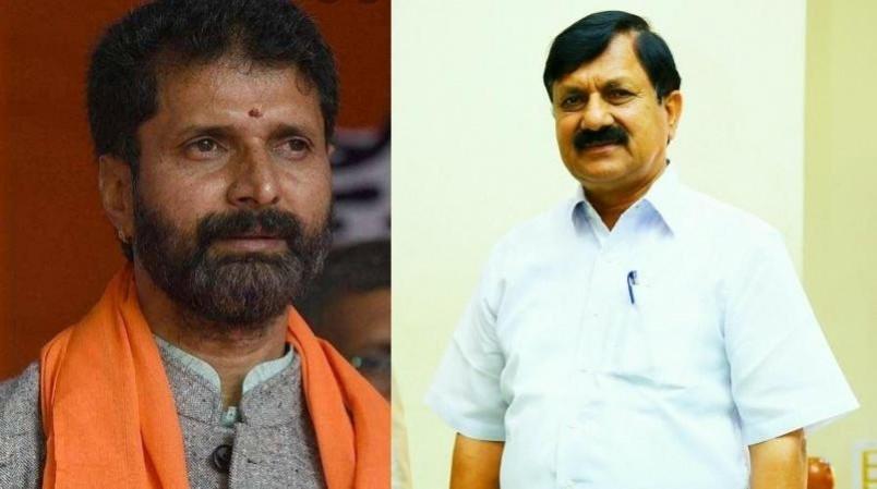 Araga Jnanendra and C.T. Ravi