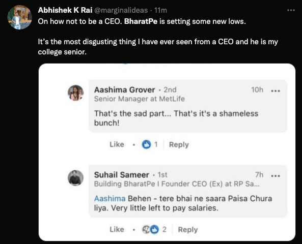 BharatPe in new predicament as employees allege non-payment of salaries; CEO makes matter worse