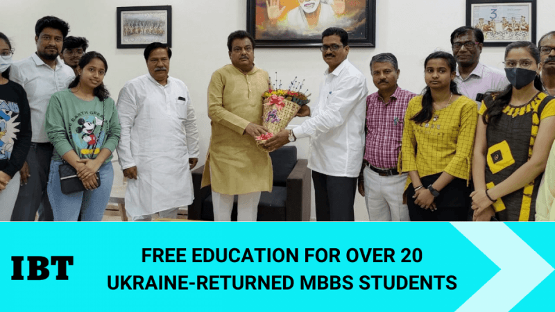 Free medical seats to over 20 Ukraine-returned MBBS students; Cong leader shows the way Free medical seats to over 20 Ukraine-returned MBBS students; Cong leader shows the way
