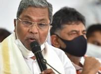 Congress senior Siddaramaiah