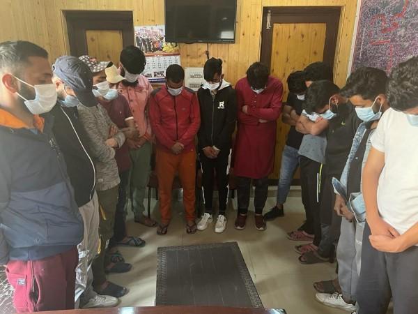 youth arrested by Srinagar police