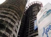 Noida twin tower demolition test blast today