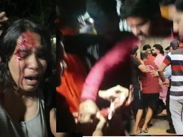 Six injured in clashes between two groups at JNU Six injured in clashes between two groups at JNU
