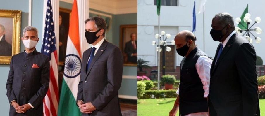 India, US to sign space MoU during 2 2 meeting. India, US 2 2 meeting