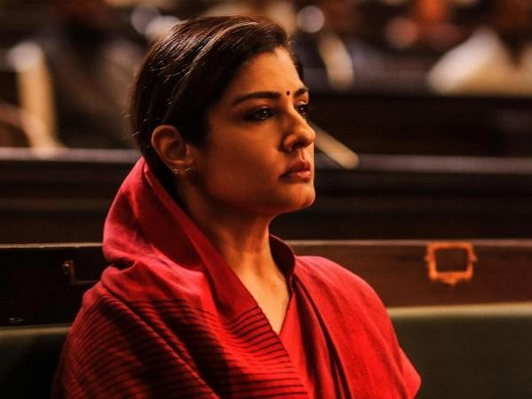 Bollywood actress Raveena Tandon in KGF 2 Bollywood actress Raveena Tandon in KGF 2
