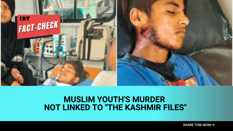 Fact check: Viral news of Muslim youth's death not related to Kashmir Files [truth here]