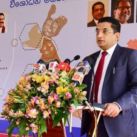 Sri Lanka's newly-appointed Finance Minister Ali Sabry.