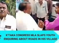 K'taka Congress MLA slaps youth