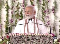 Prime Minister addressing a rally at Palli village of Jammu and Kashmir