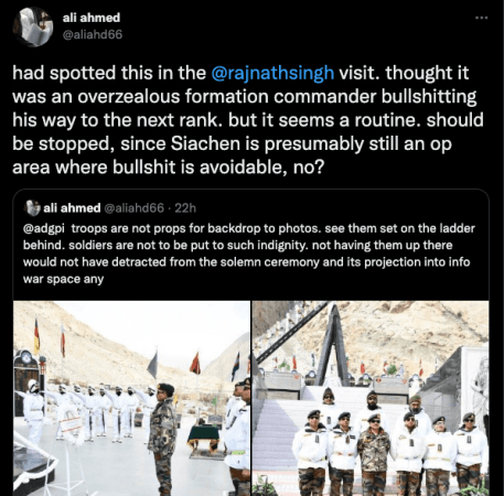 Fact check: No, those soldiers on Siachen memorial ladder aren't actual soldiers