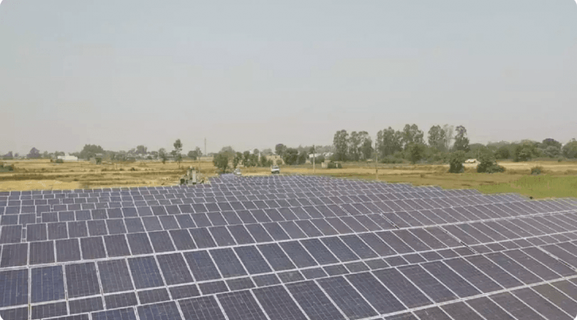 solar pannels of Palli village