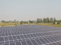 solar pannels of Palli village