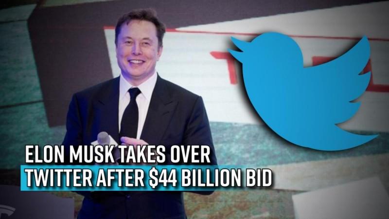 As $44 billion takeover fires Twitter stock, Elon Musk turns mushy and cute