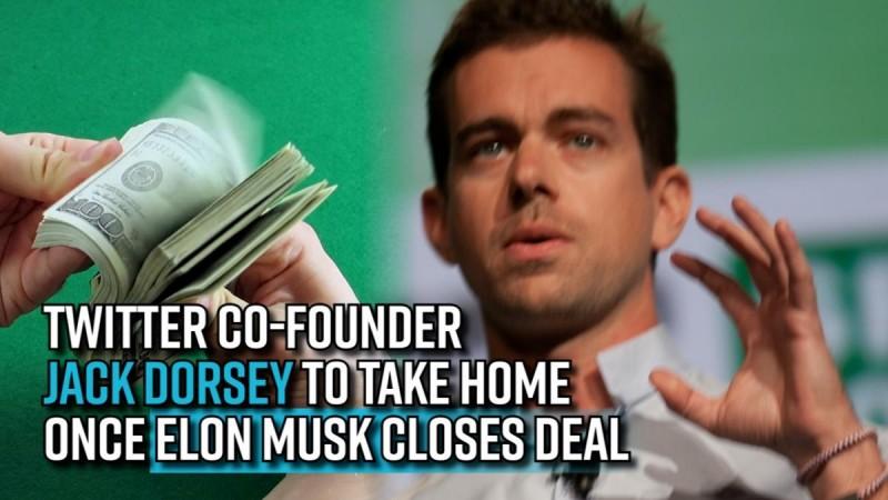 Twitter co-founder Jack Dorsey to take home nearly $1 bn once Elon Musk closes deal