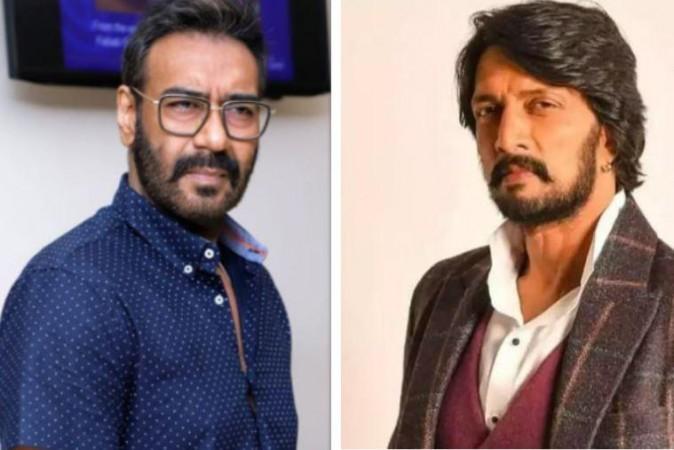 Ajay Devgn, Kichcha Sudeep Ajay Devgn, Kichcha Sudeep