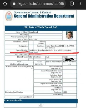 Shah Faesal